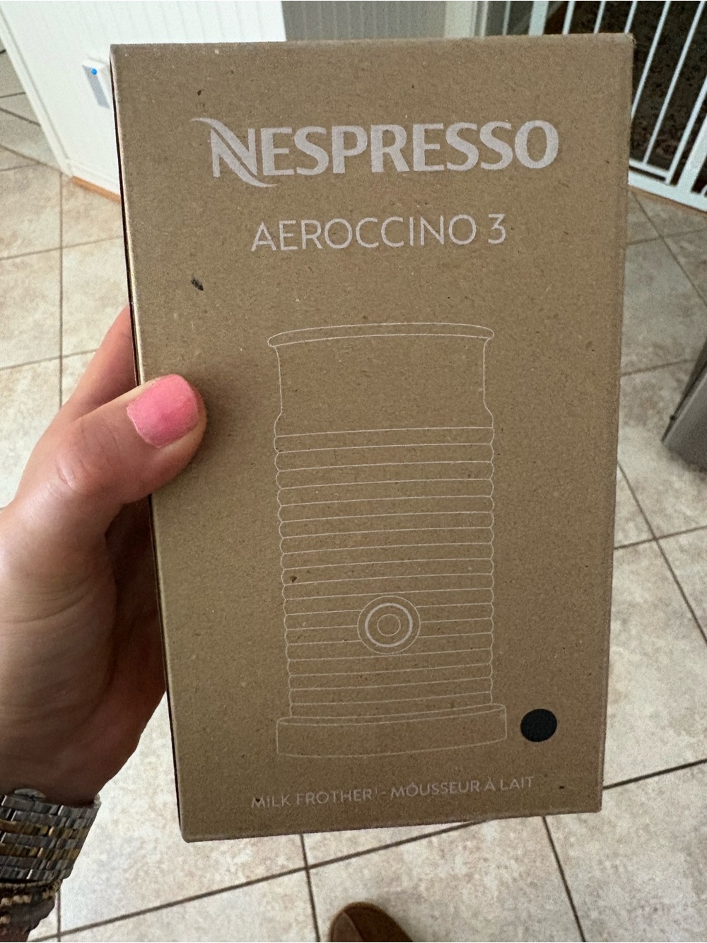 Nespresso Aeroccino 3 Milk Frother New in Box